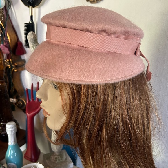 Vintage Dusty Rose Pink Hat - Picture 5 of 9